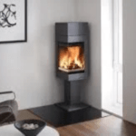 Corner Wood Burning Stove