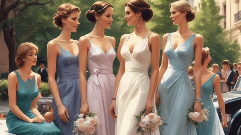 elegant wedding guest dresses